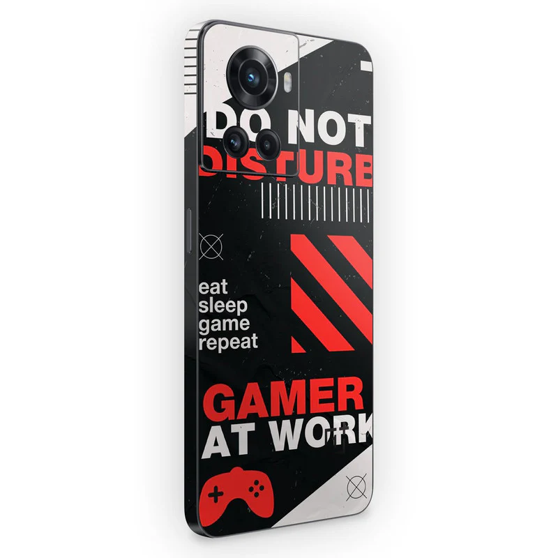 Eat Sleep Game Repeat Gaming Mobile Skin