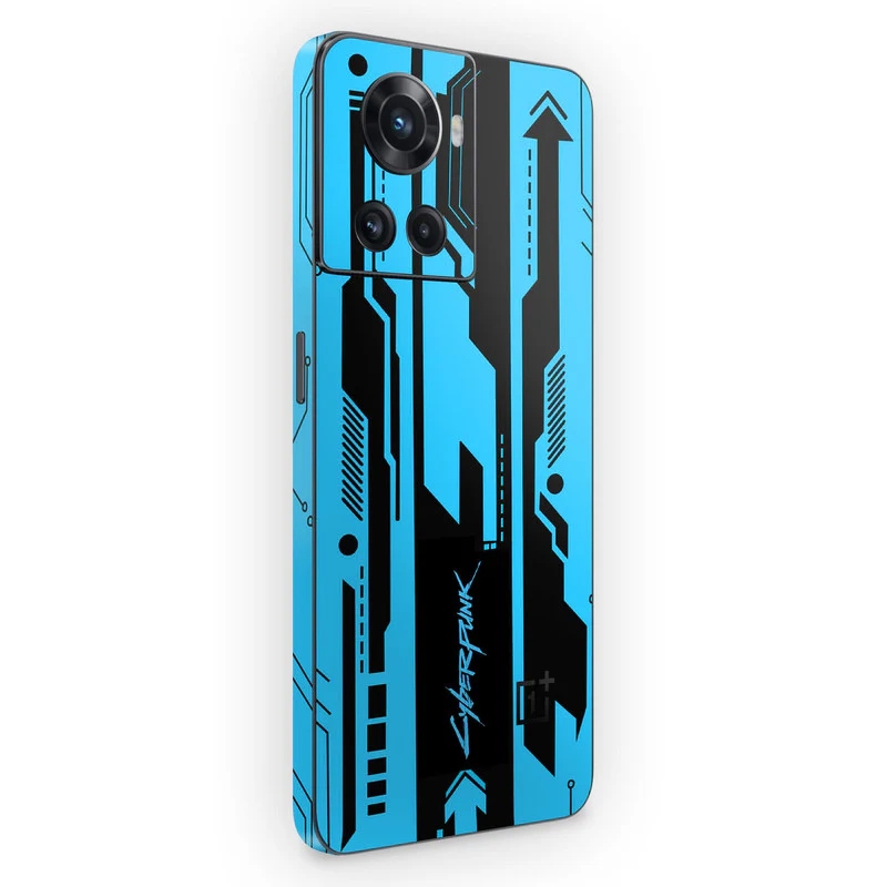 Cyber Blue Mobile Skin