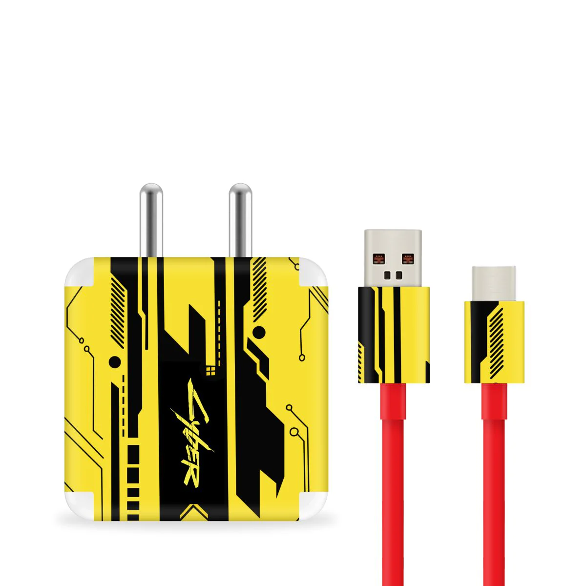 Cyber Yellow Charger Skin - Image 2