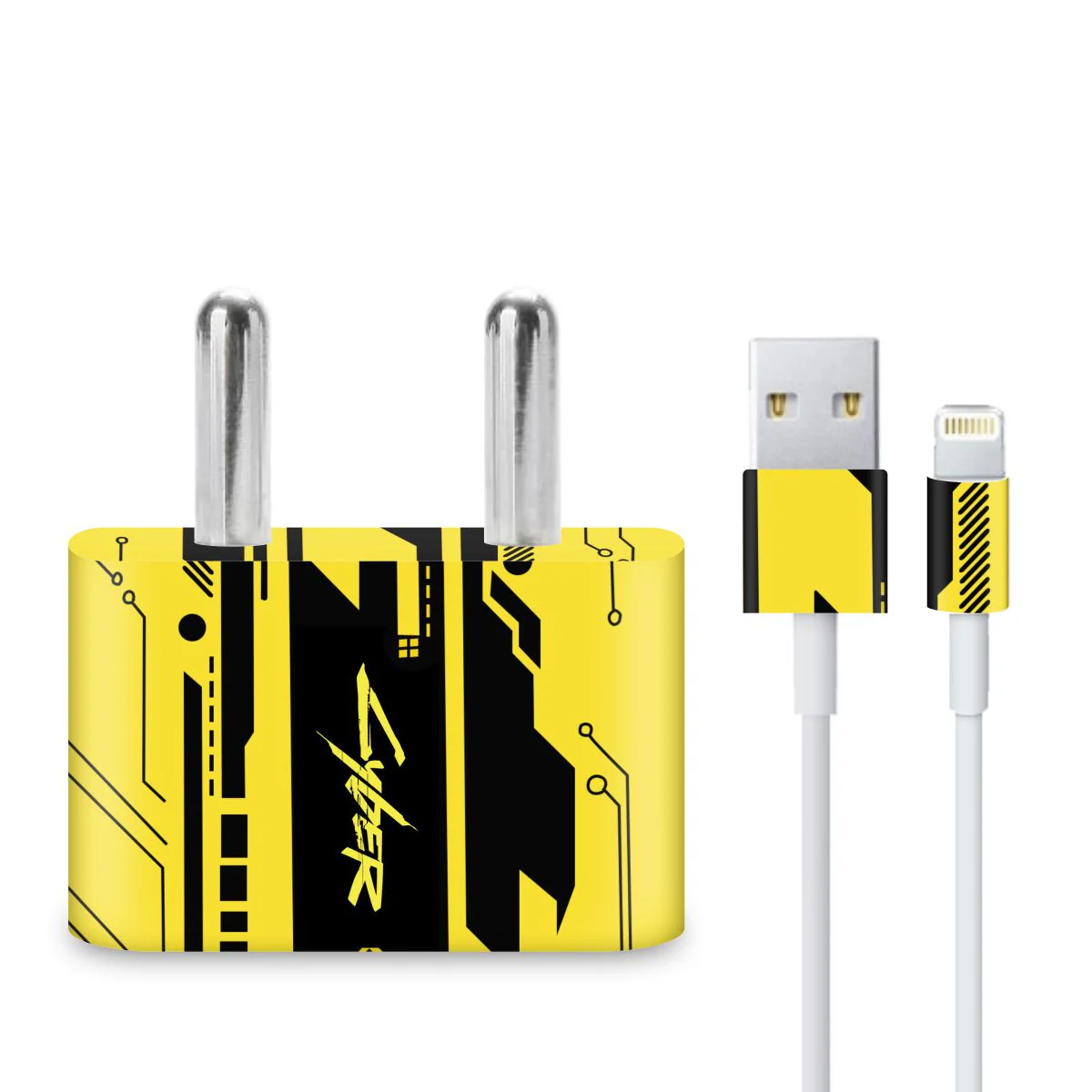 Cyber Yellow Charger Skin - Image 3
