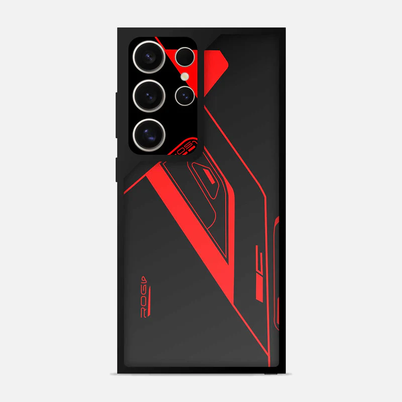Cyber Rog Red Bumper Mobile Cover
