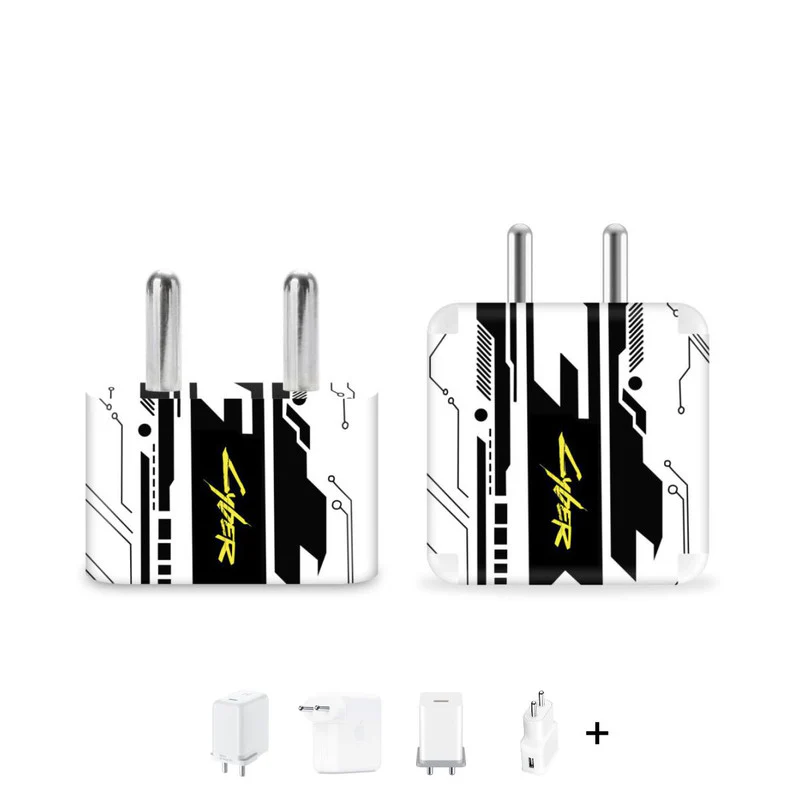 Cyber White Charger Skin