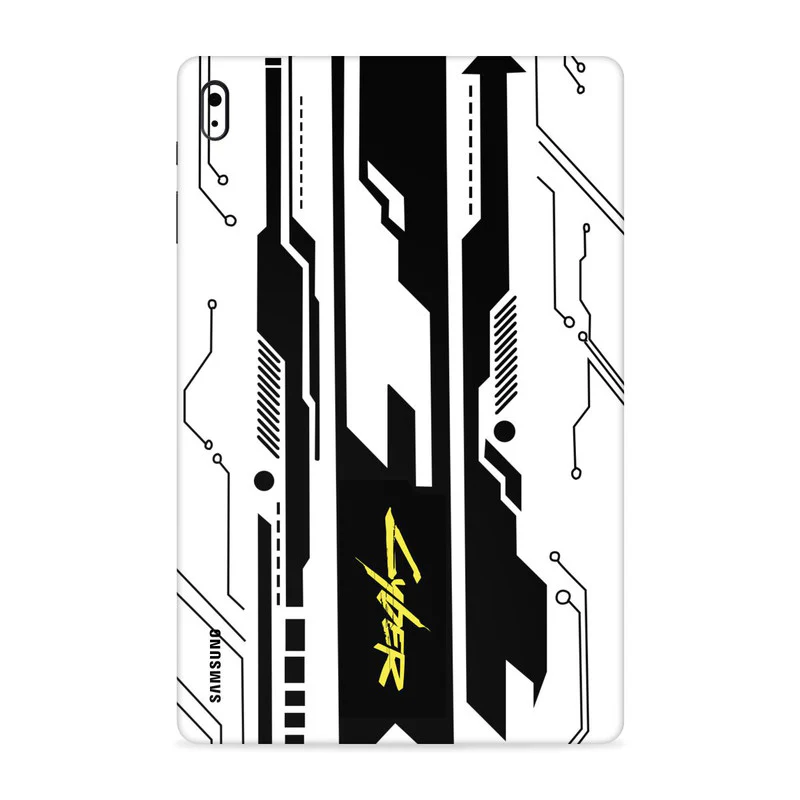 Cyber White Tab Skin