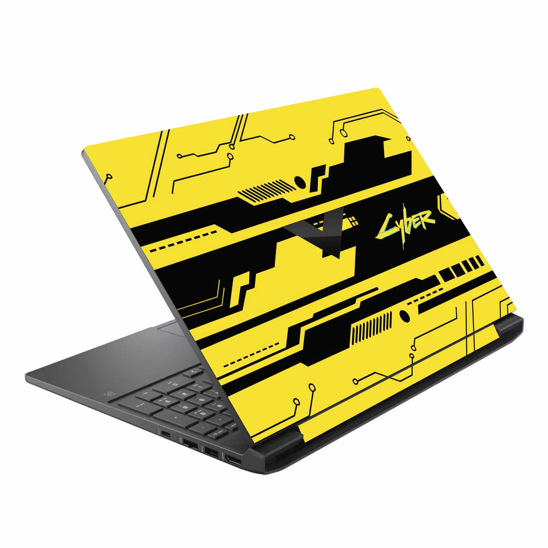 Cyber Yellow HP Victus Laptop Skin
