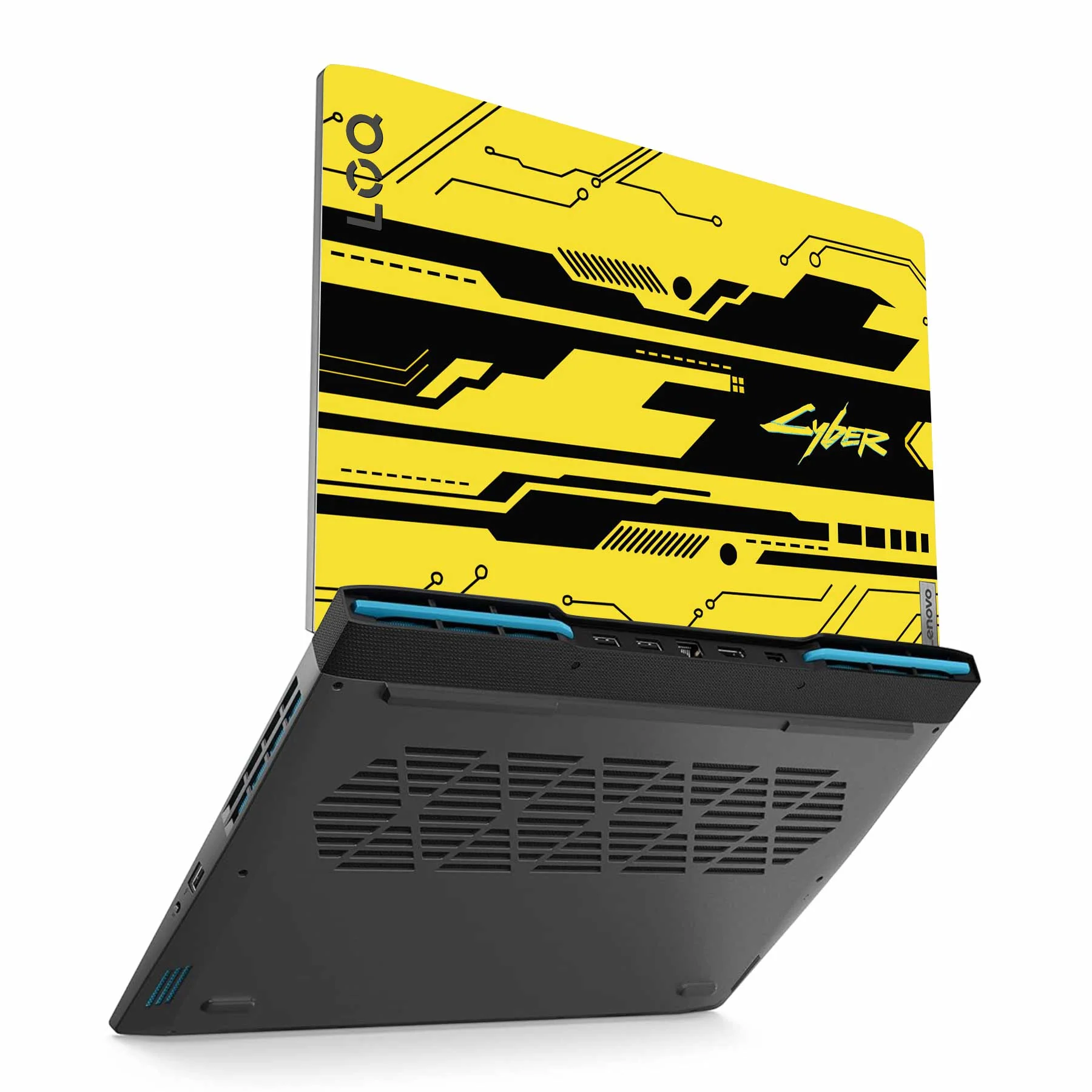 Cyber Yellow Lenovo LOQ 2023 Laptop Skin