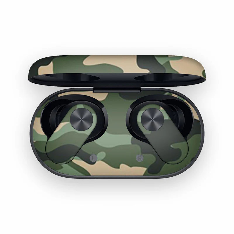 Dark Green Camo OnePlus Nord Buds 2/2R Skin