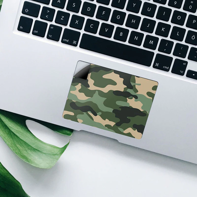 Dark Green Camo TrackPad Skin