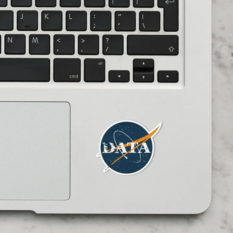 Data Laptop Sticker - Image 2