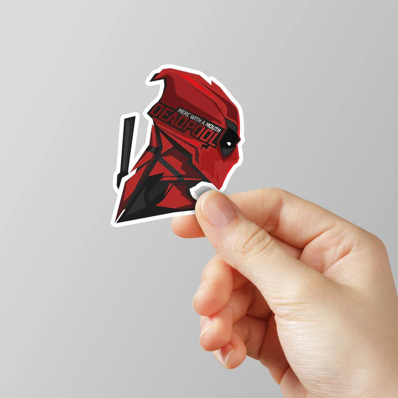 Dead in pool Laptop Sticker