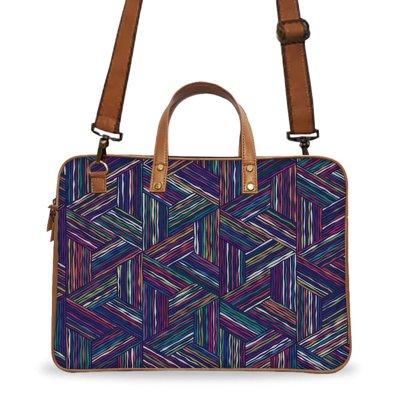 Design Pattern Deluxe Laptop Bag