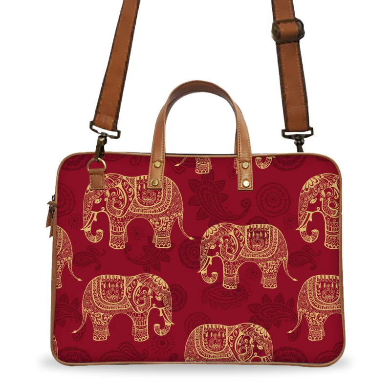 Elephant Art 2 Deluxe Laptop Bag