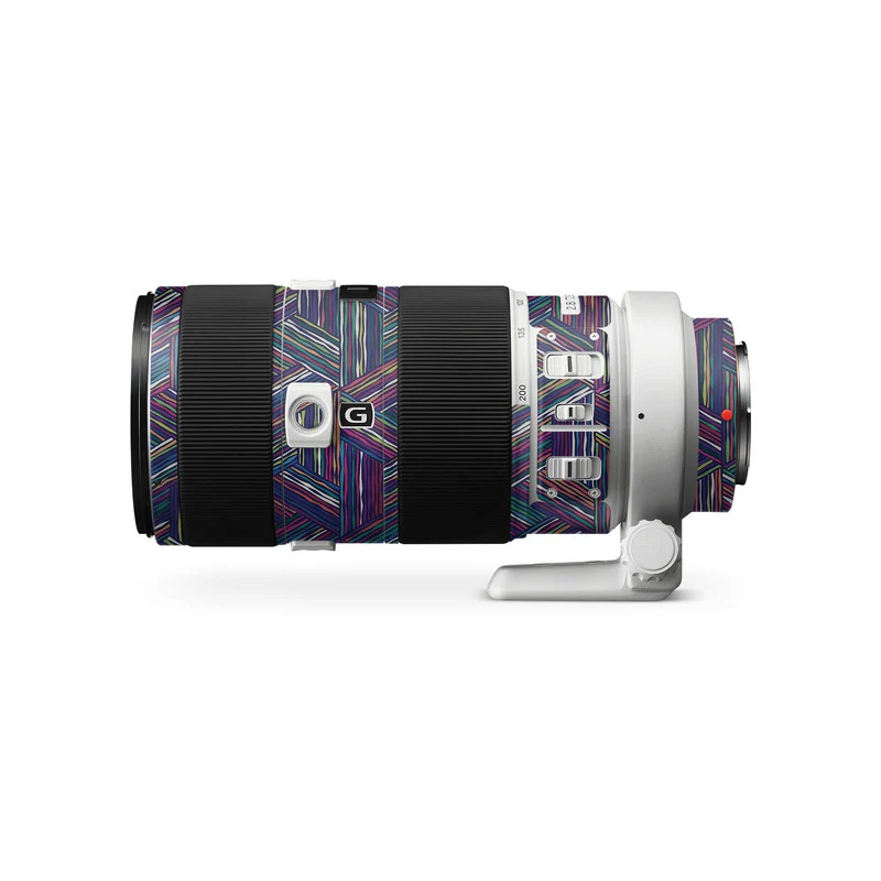 Line Dark Pattern Lens Skins