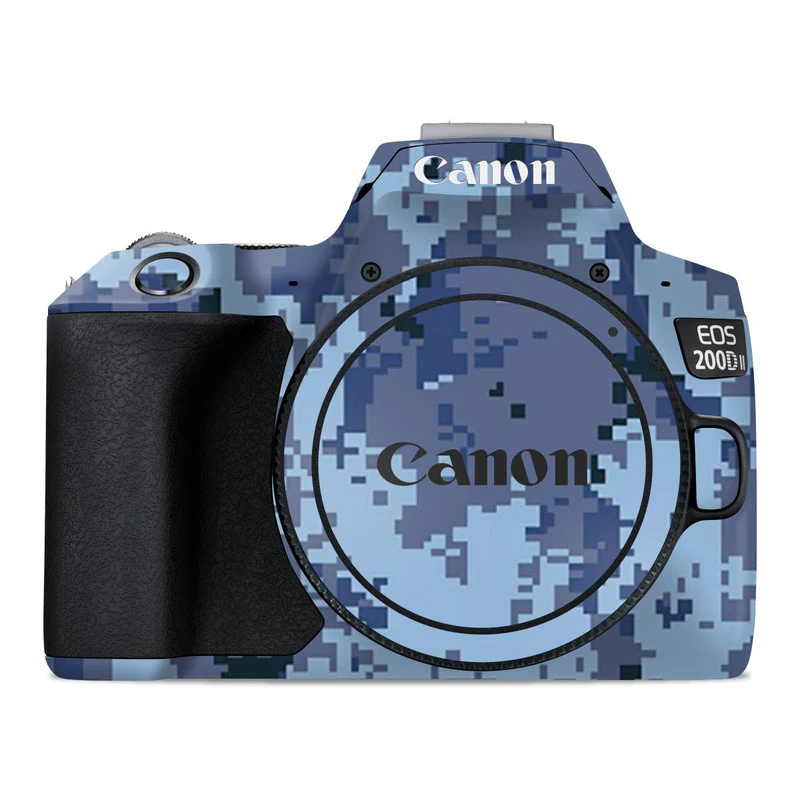 Digi Blue Camo Camera Skins - Image 2