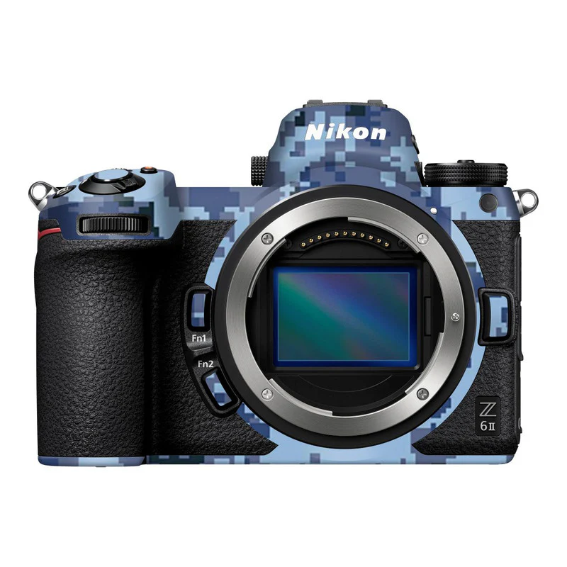 Digi Blue Camo Camera Skins - Image 3