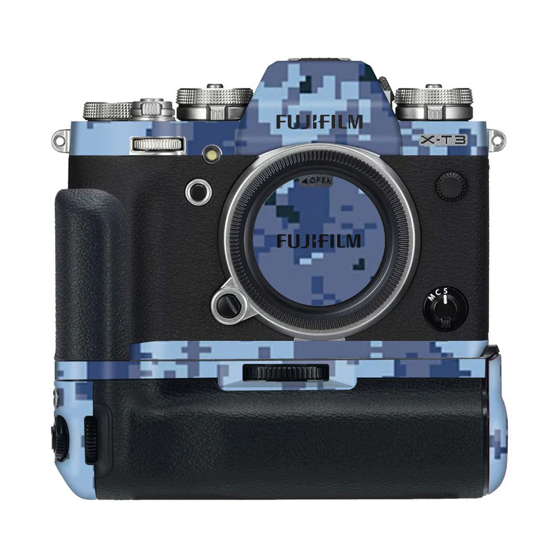Digi Blue Camo Camera Skins - Image 4