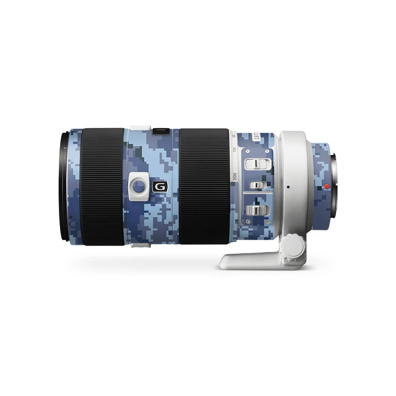 Digi Blue Camo Lens Skins