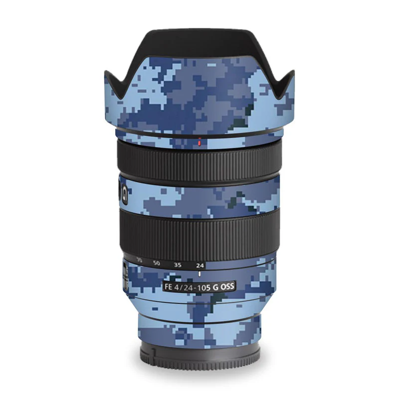 Digi Blue Camo Lens Skins - Image 2