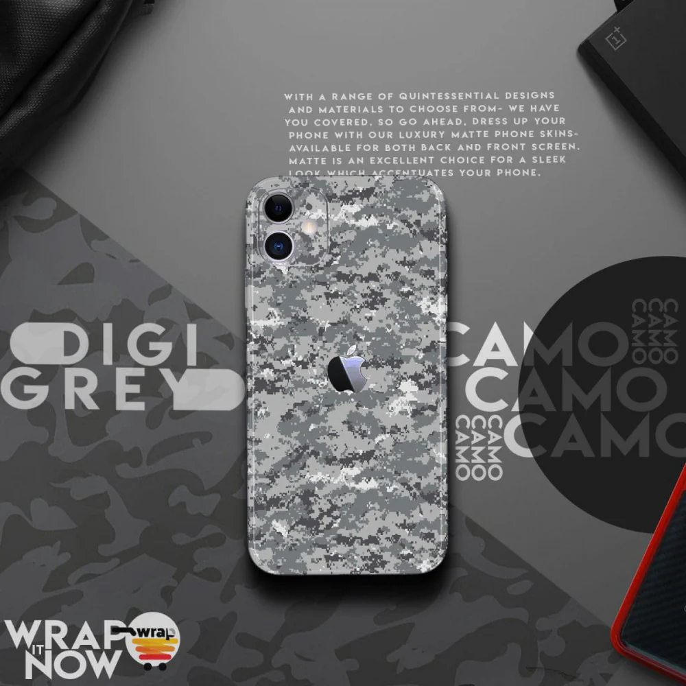 Digital Camo Mobile Skin