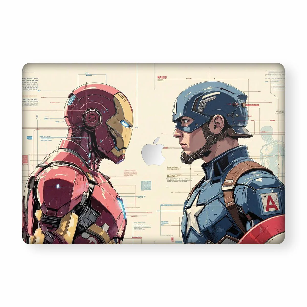 I Vs A Macbook Skins