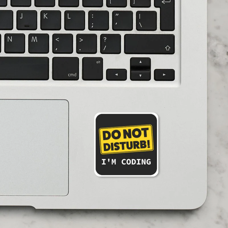DND Laptop Sticker - Image 2