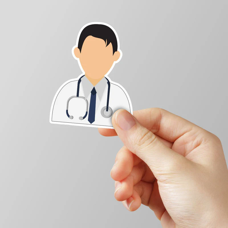 Doc Laptop Sticker