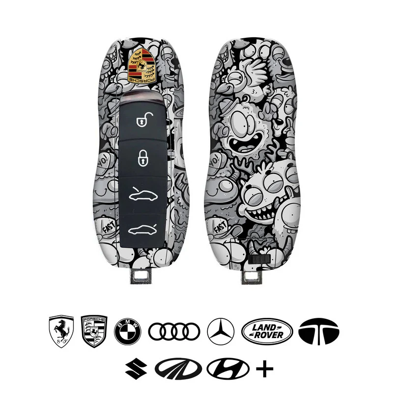 Doodle Monster Car Key Skins - Image 3