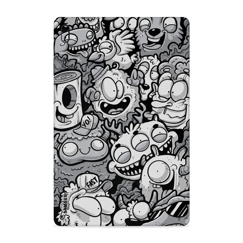 Doodle Monster Tab Skin