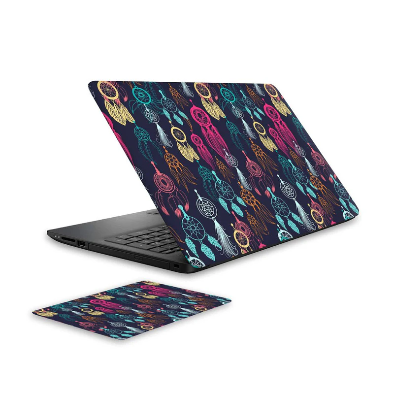 Dream Catcher Laptop Skin and Mouse Pad Combo