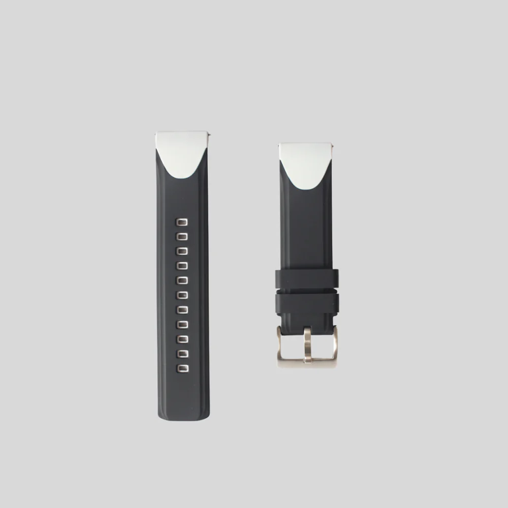 Dual Silicone Watch Strap -Samsung/Noise/Boat/Realme/OnePlus/Other - 22MM - Image 3