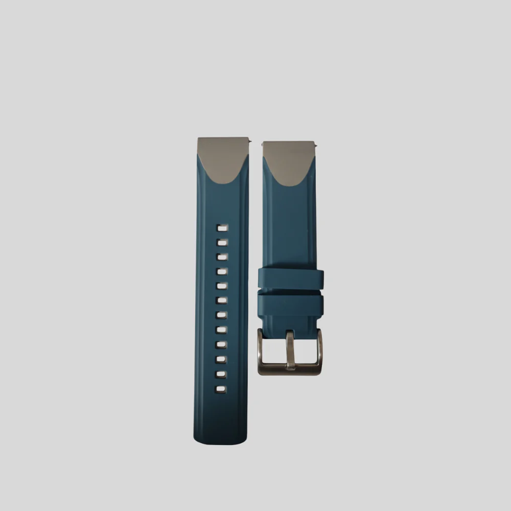 Dual Silicone Watch Strap -Samsung/Noise/Boat/Realme/OnePlus/Other - 22MM - Image 8