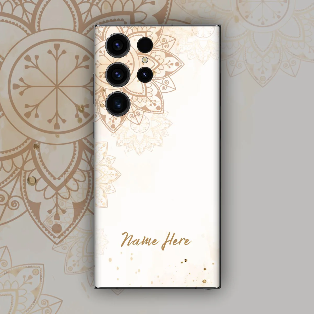 Dunes Custom Name Mobile Skin