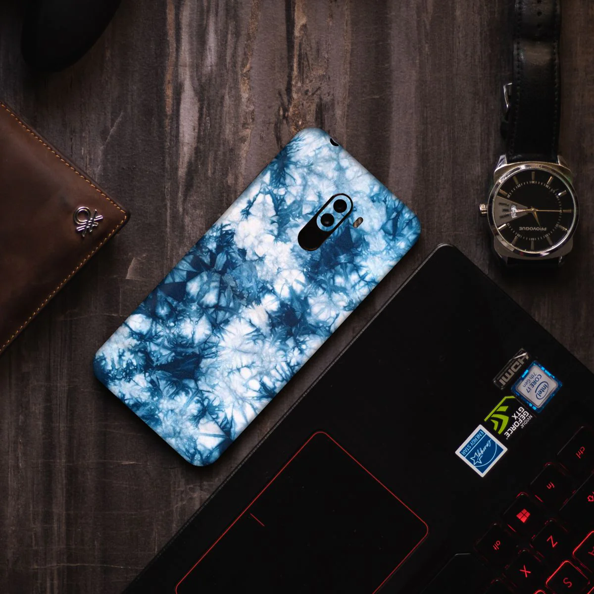 Dye Print Blue