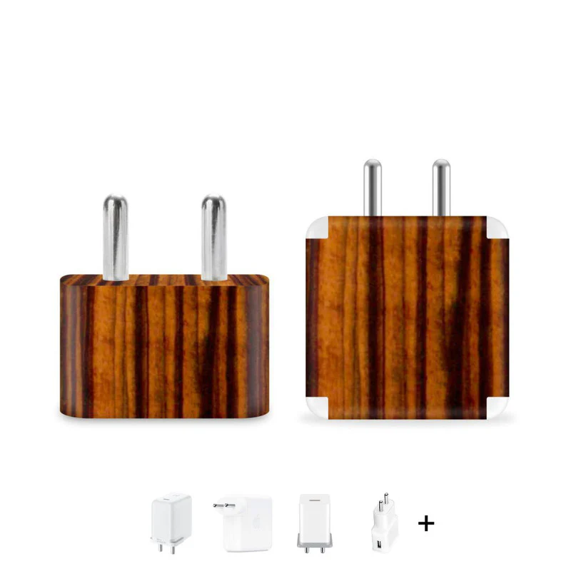 Ebony Wood Charger Skin
