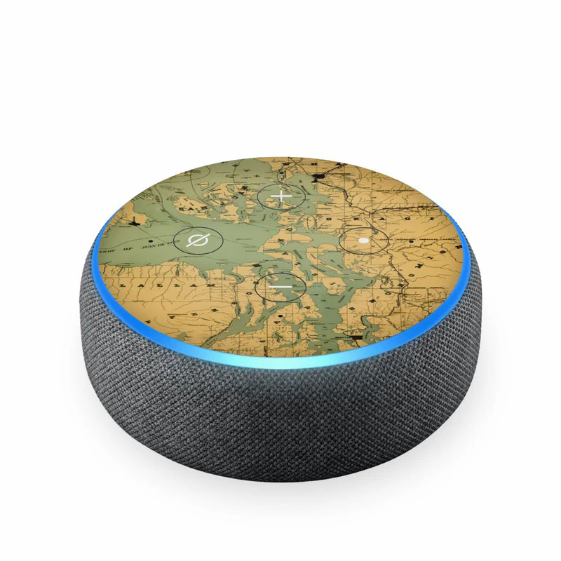 Map 1 Skin For Amazon Echodot