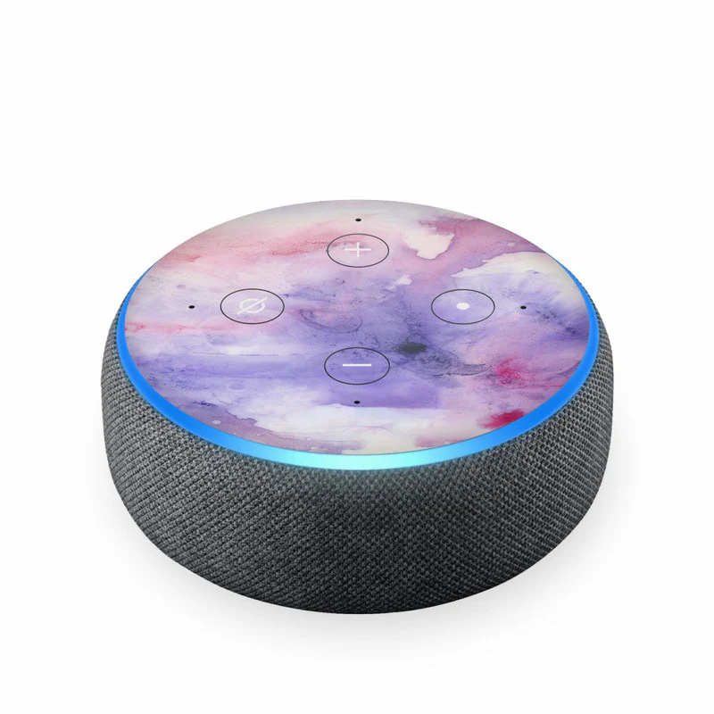 WaterPaint White Skin For Amazon Echodot