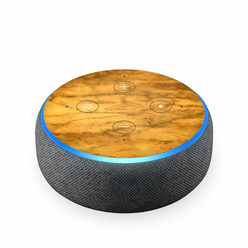 WaterPaint Yellow Skin For Amazon Echodot