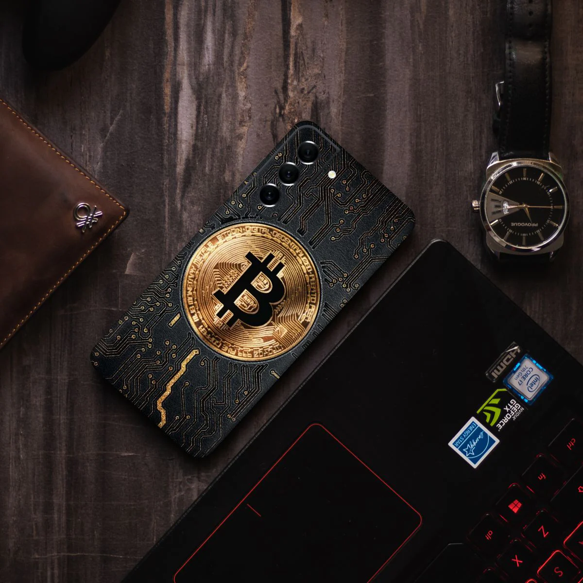 Bitcoin Mobile Skin