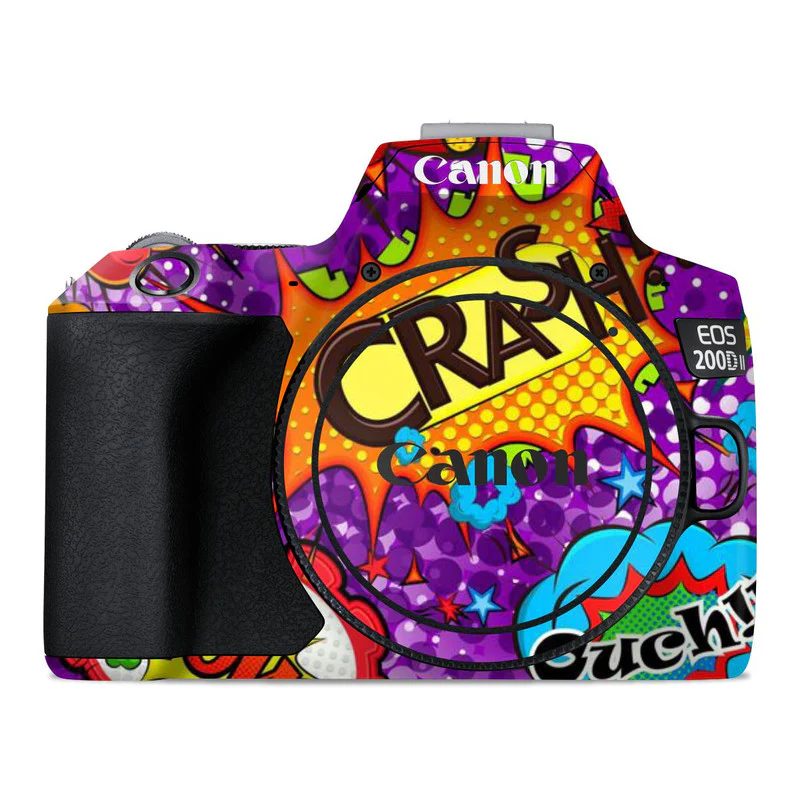 Exclaim Violet Abstract Camera Skins - Image 2