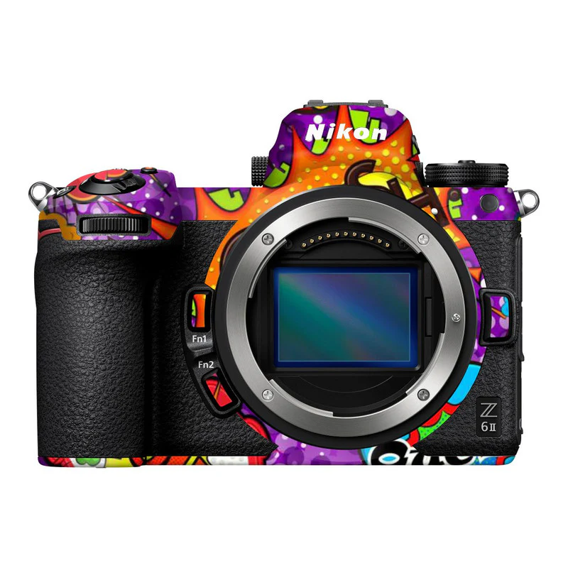 Exclaim Violet Abstract Camera Skins - Image 3