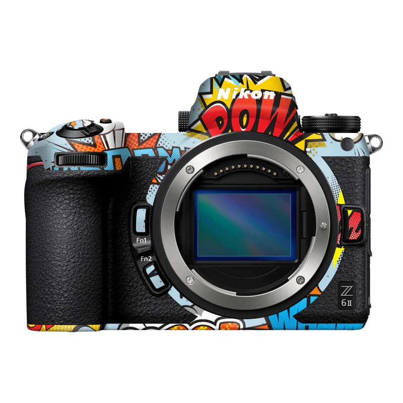 Exclaim Blue Abstract Camera Skins - Image 3