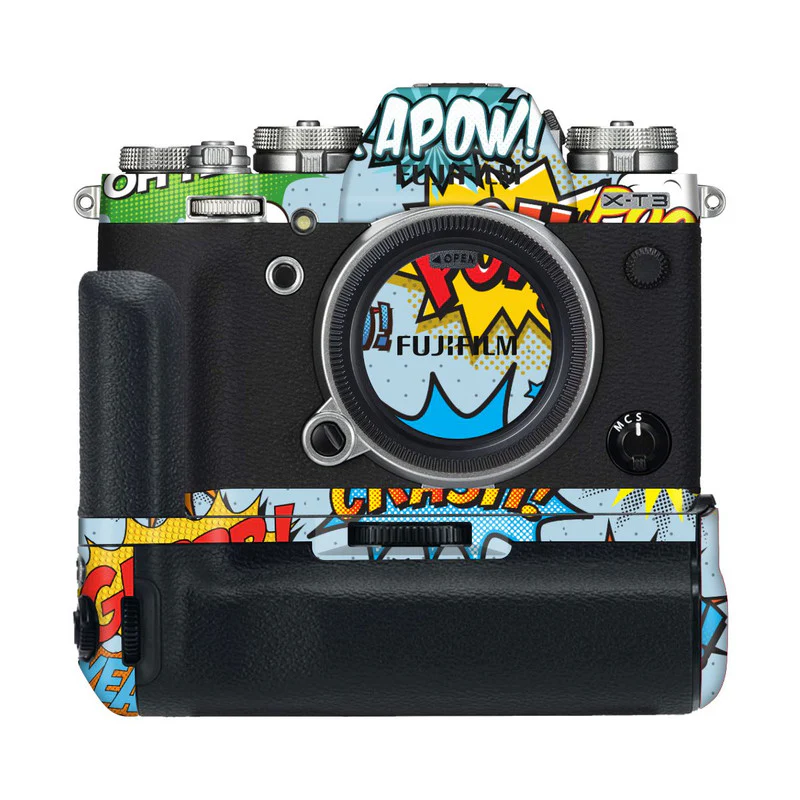 Exclaim Blue Abstract Camera Skins - Image 4