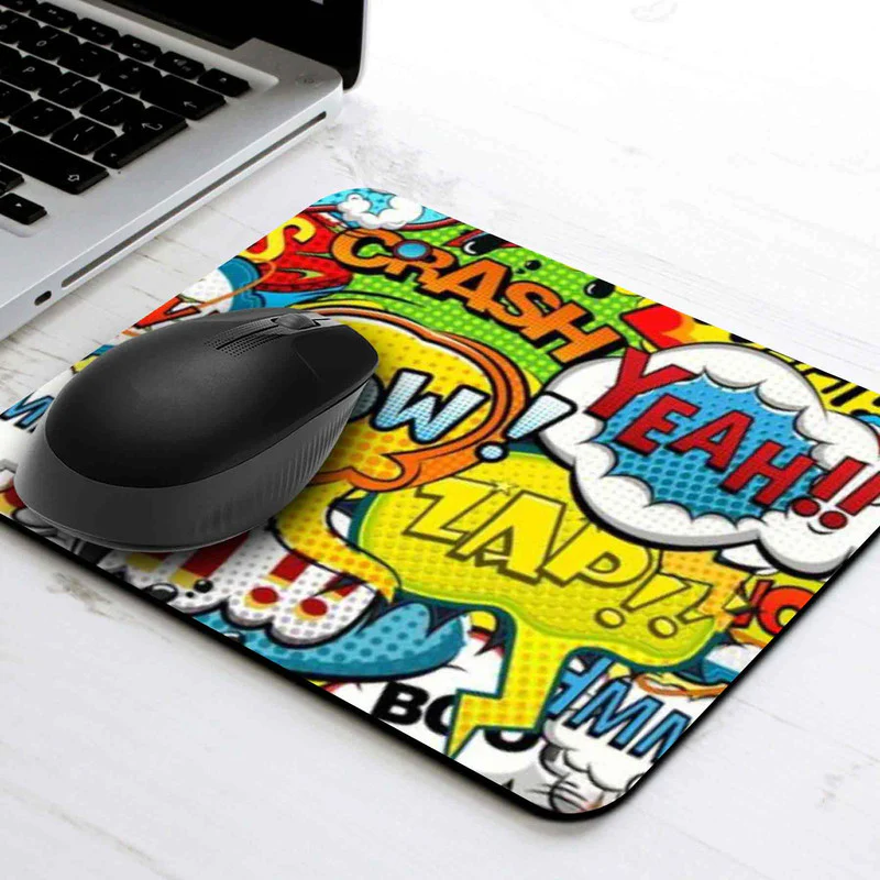 Wow Abstract Mouse Pad