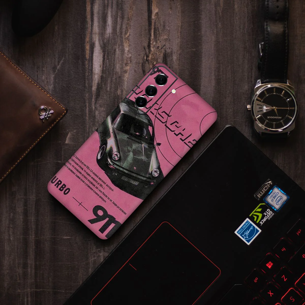 911 Turbo Mobile Skin - Jumbo X WrapCart