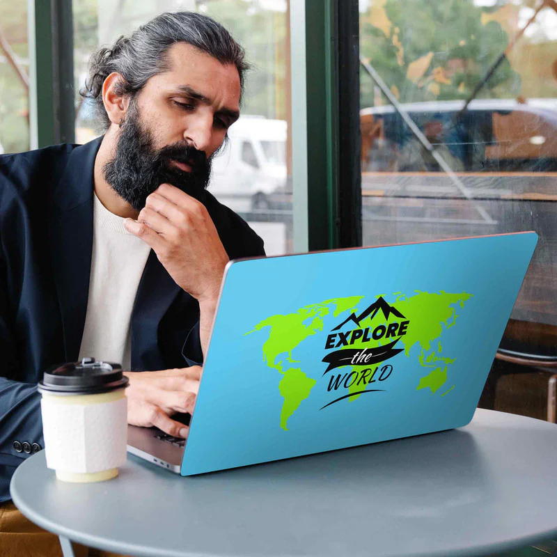 Explore The World Laptop Skin - Image 2