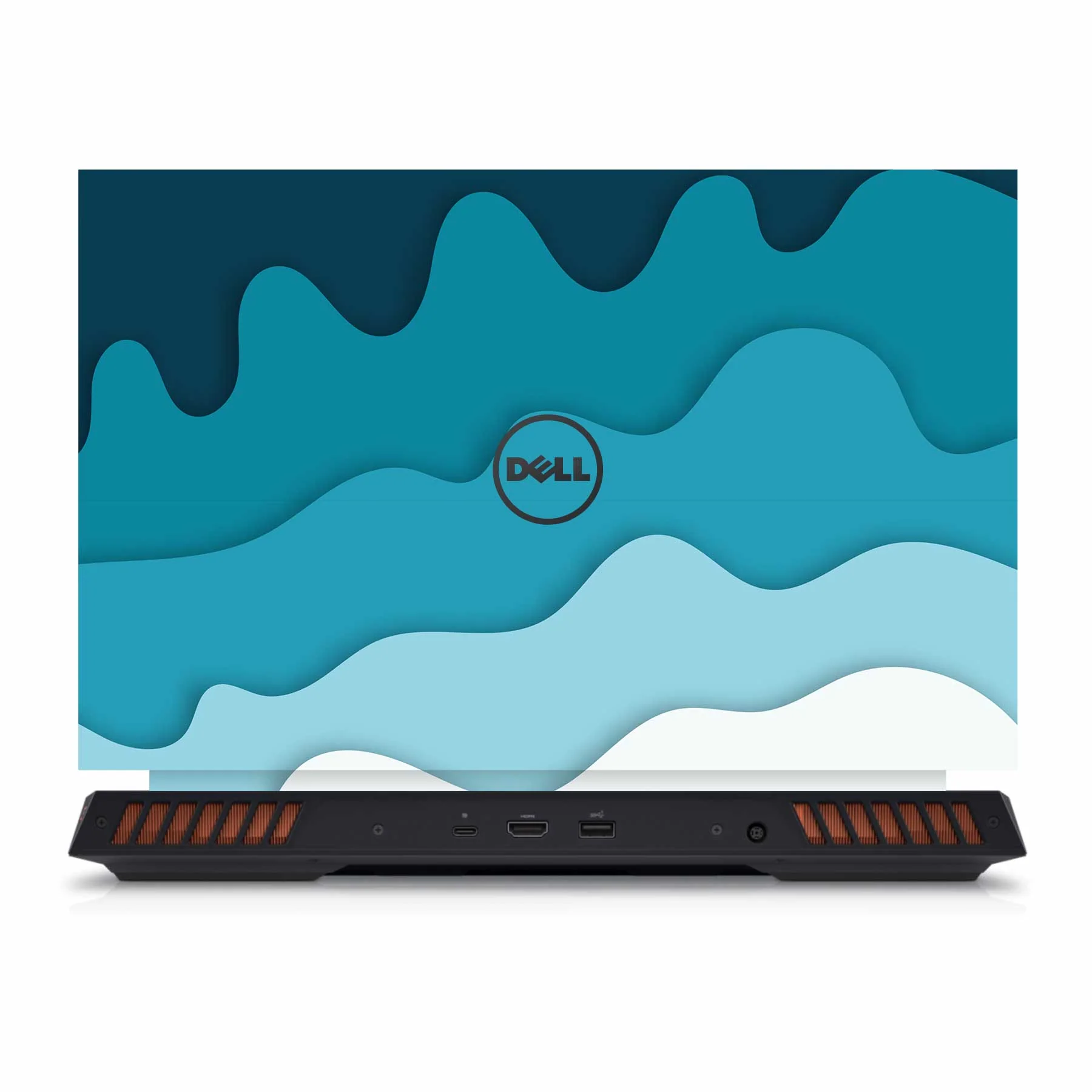 Falling Waves 1 Dell G15 5530 Laptop Skin