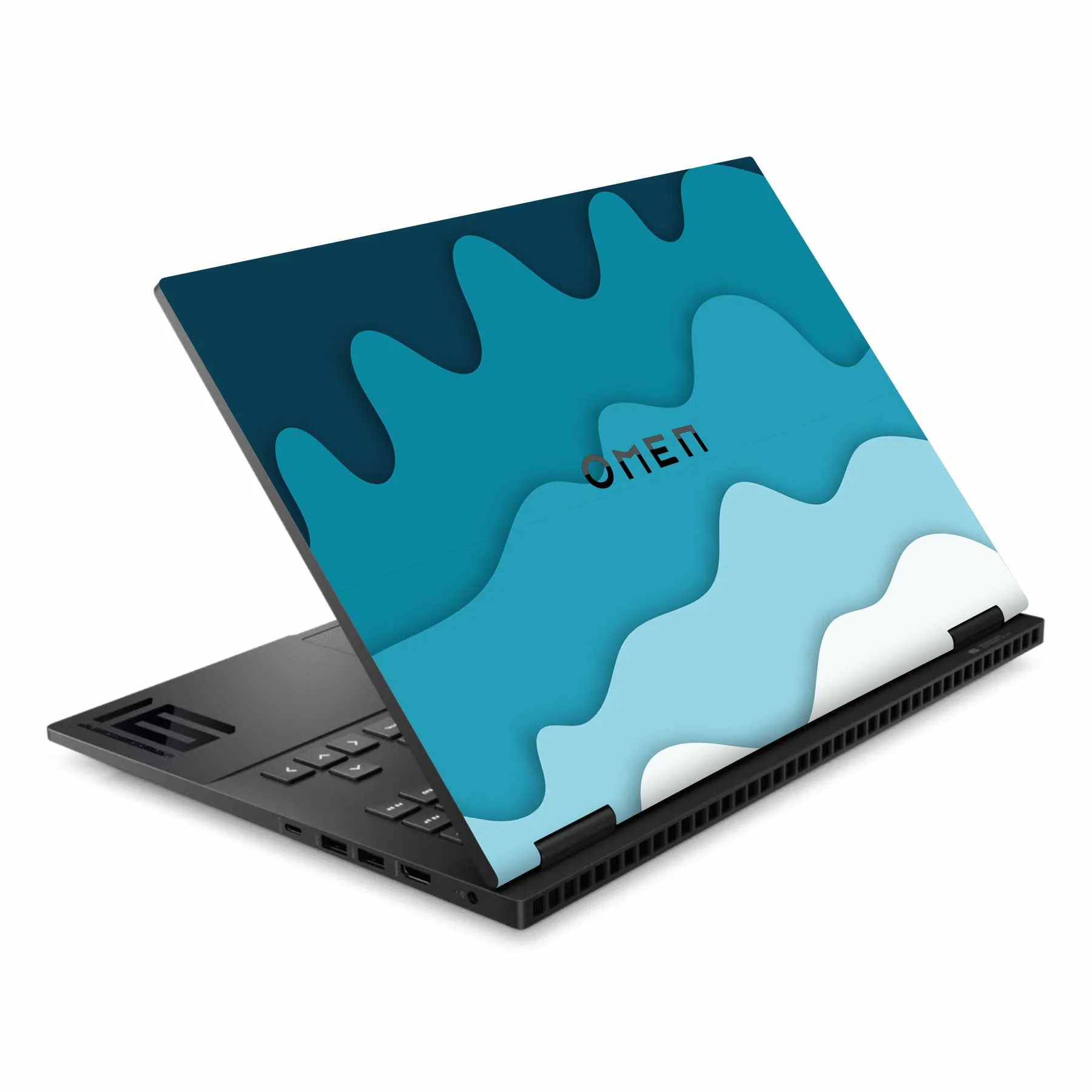 Falling Waves 1 HP Omen 16 Laptop Skin