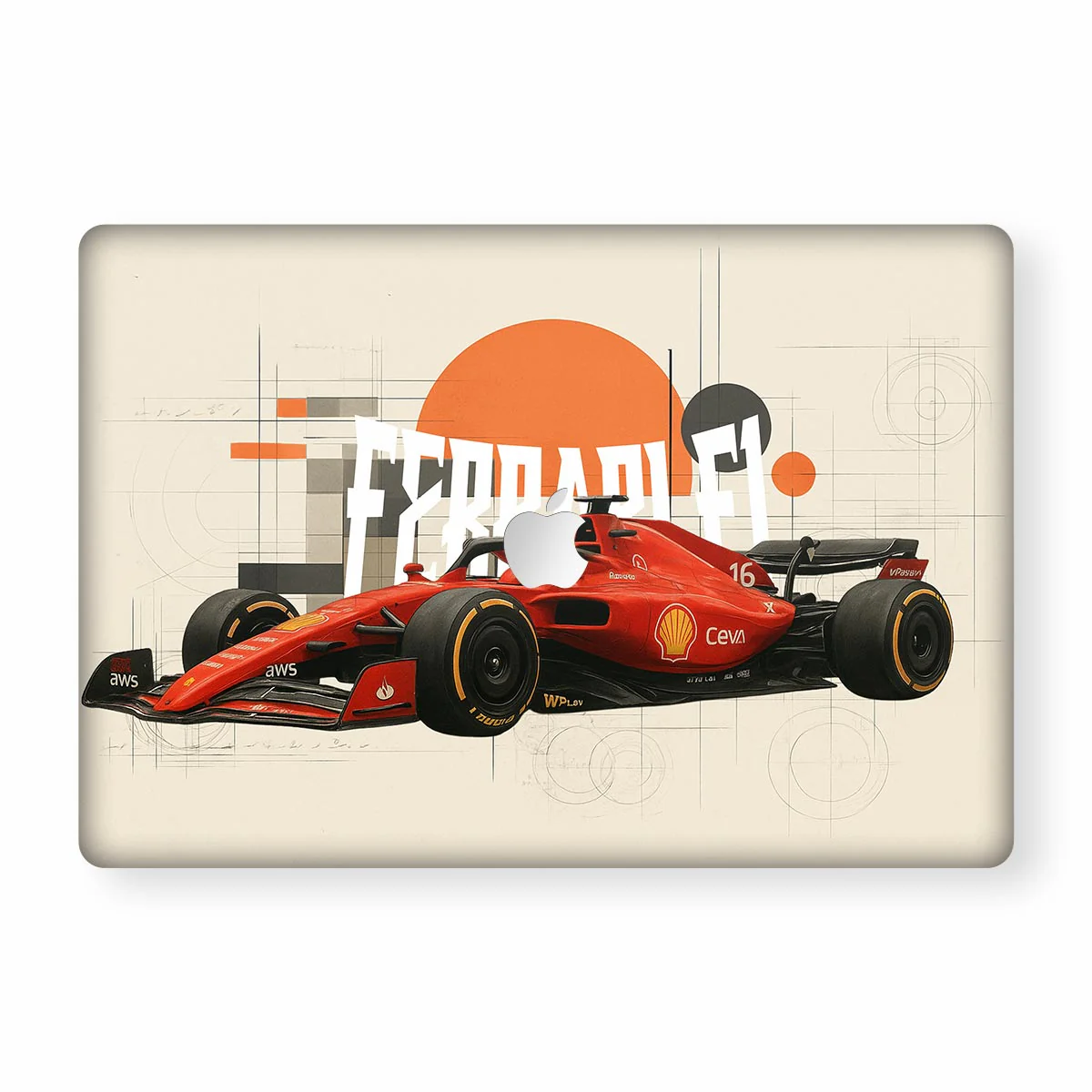 Ferrari F1 MacBook Skin
