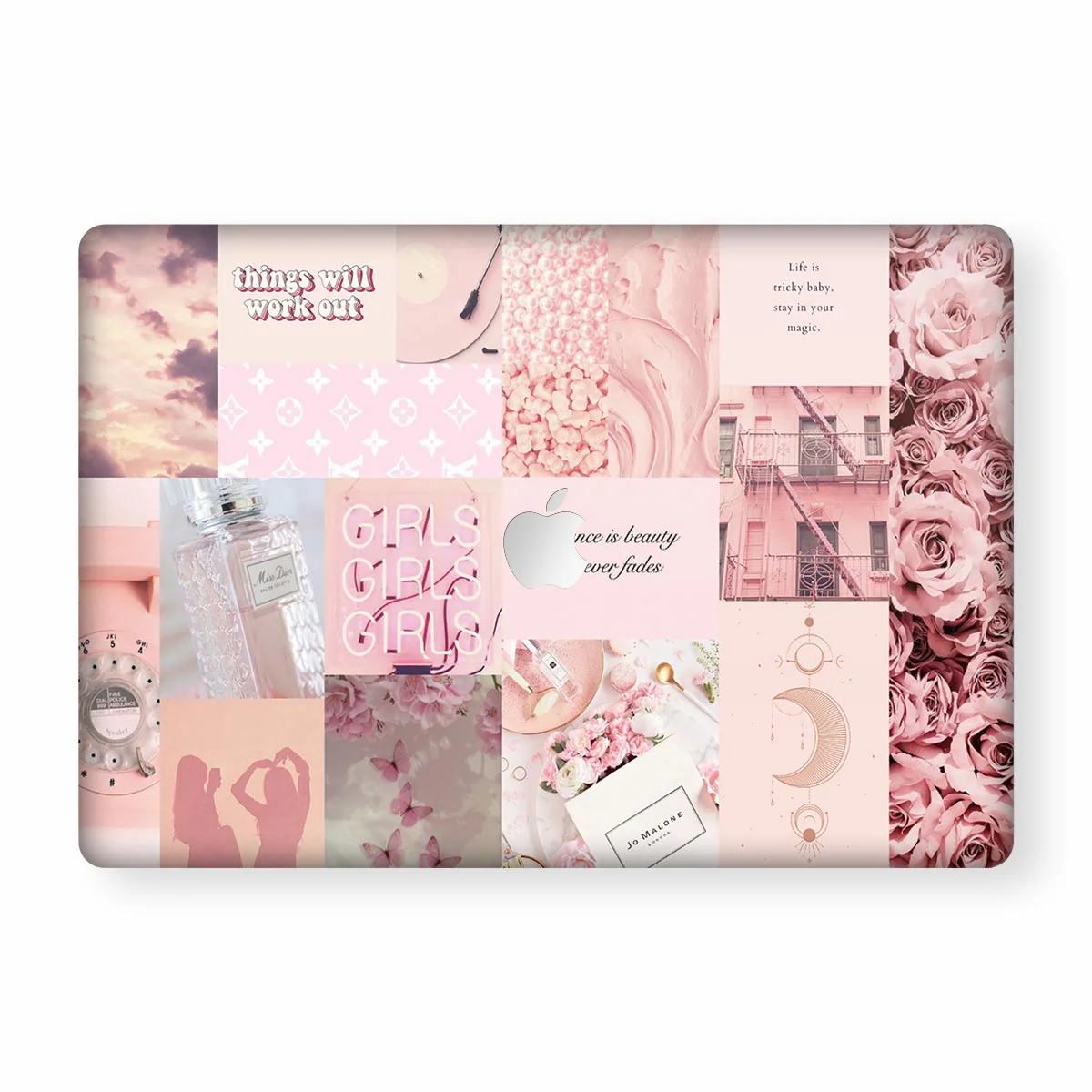 Beauty Never Fades Macbook Skin