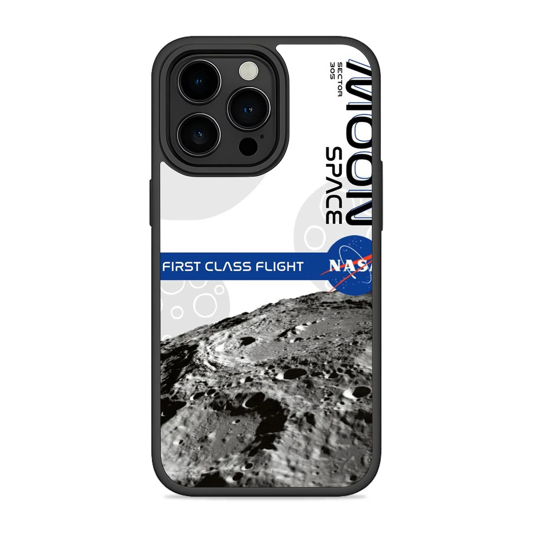 First Class Ticket To The Moon Mobile Bumper Cover