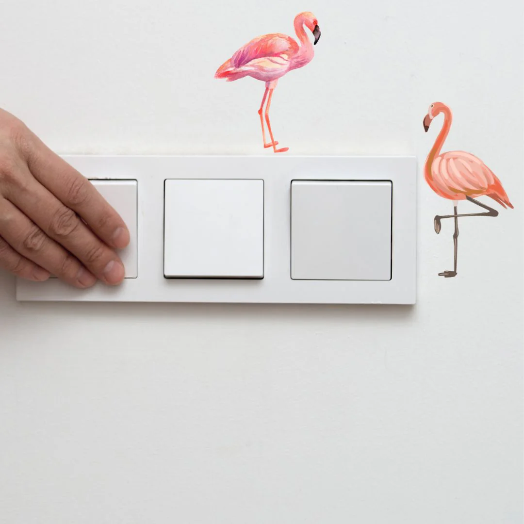 Flamingo Wall Sticker